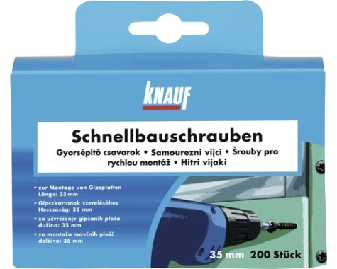 Schnellbauschrauben Knauf Tn 35mm, 200 Stk. 86450
